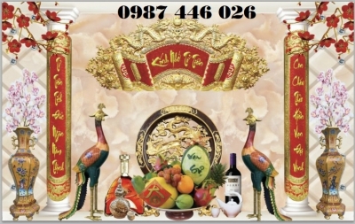 Gạch tranh phòng thờ HP8272