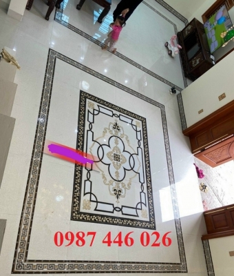 Gạch thảm lát nền nhà hoa văn đẹp HP824