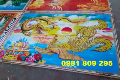 Gạch tranh Rồng Phượng