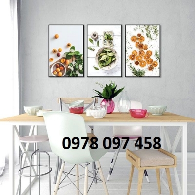 Tranh gạch ốp phòng bếp - gạch tranh 3D