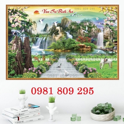 Gạch 3d ốp tường thiên nhiên