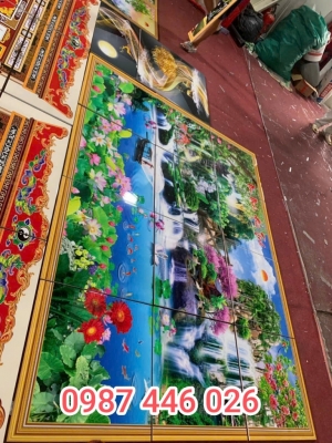 In tranh gạch men 3d