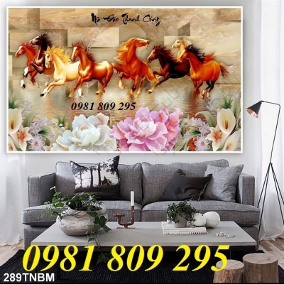 Tranh  gạch mã đáo thành công - tranh gạch men