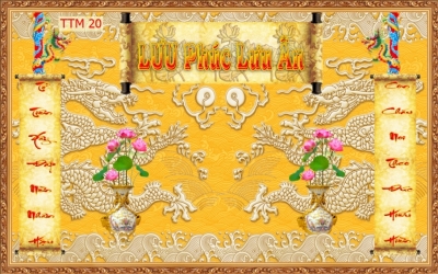 Phòng thờ trang nghiêm - gạch tranh 3D