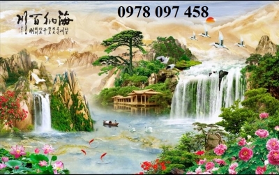 Gạch tranh đẹp trang trí phòng