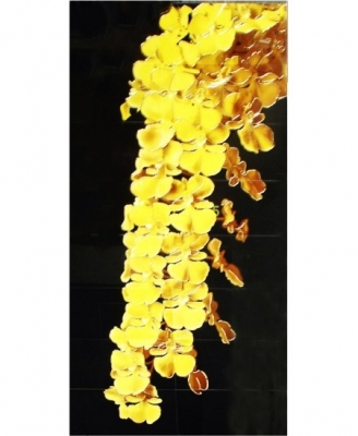 Tranh gạch 3d hoa lan - XDC43