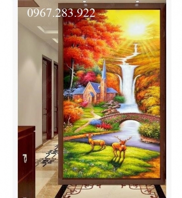 Gạch trang trí phong cảnh