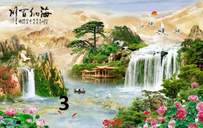 tranh 3d - gạch tranh 3d - tranh gạch 3d - NB66