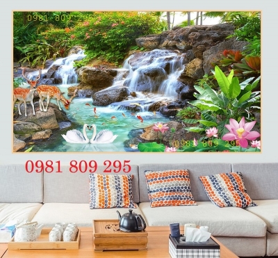 Tranh gạch trang trí - tranh phong cảnh