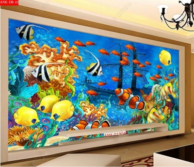 Tranh gạch 3d phòng tắm - DSXCC5