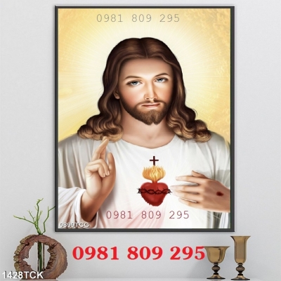 Tranh chúa - gạch tranh công giáo cao cấp JH3212