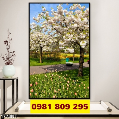 Tranh gạch men khổ đứng JHYT4