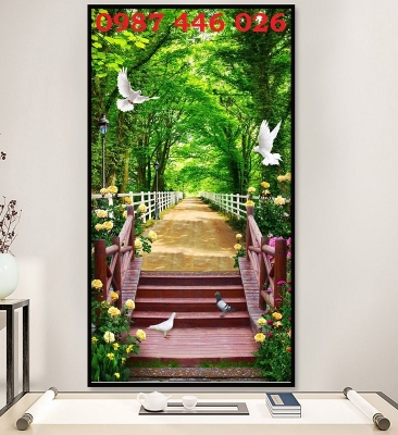 Tranh gạch men phong cảnh H9282