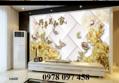 Tranh gạch- tranh phòng khách