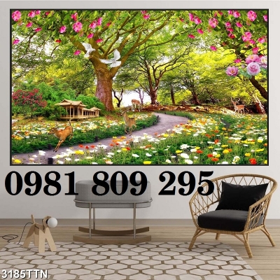 Tranh gạch - gạch 3d trang trí