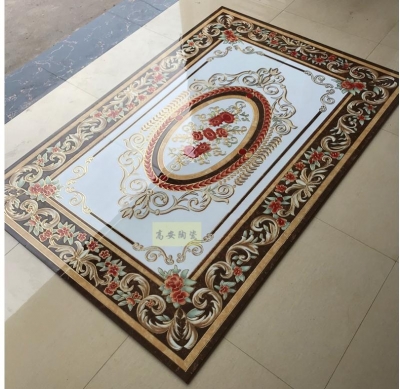 gạch thảm lát phòng khách sang trọng - DVV64