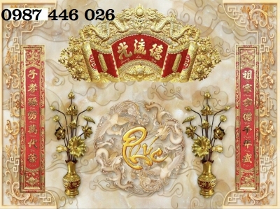 Gạch trang trí phòng thờ HP722