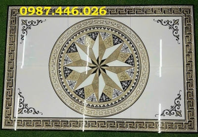 Gạch thảm khắc vàng chữ nhật HP9282