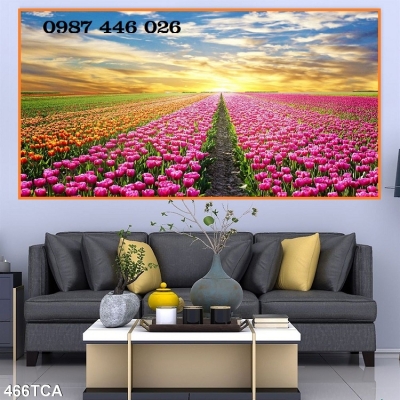 Gạch tranh hoa tuylip HP0723