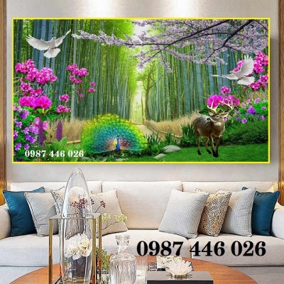 Gạch tranh phong cảnh HP7273