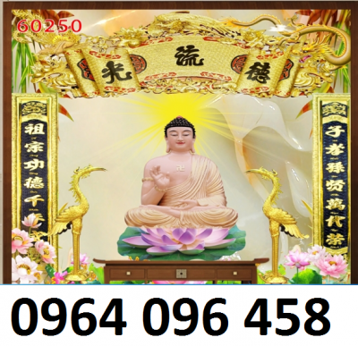 Tranh gạch 3d phòng thờ - KSAZ11