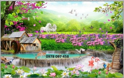 Tranh phong cảnh thiên nhiên đẹp