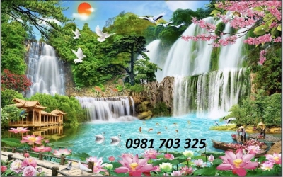 Gạch tranh 3D ốp tường