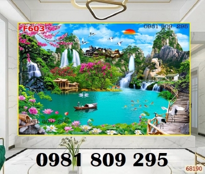 tranh phong cảnh,tranh gạch phong cảnh thiên nhiên - AAE7