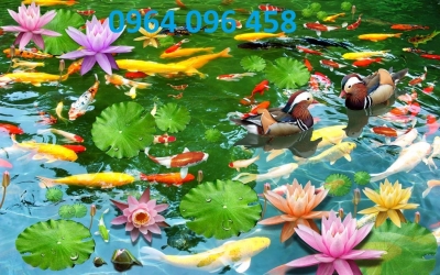 Gạch lát sàn 3d phòng khách - NMMM04