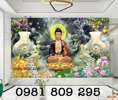 Gạch tranh 3d phật - tranh gạch men