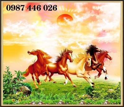 Tranh gạch mã đáo thành công