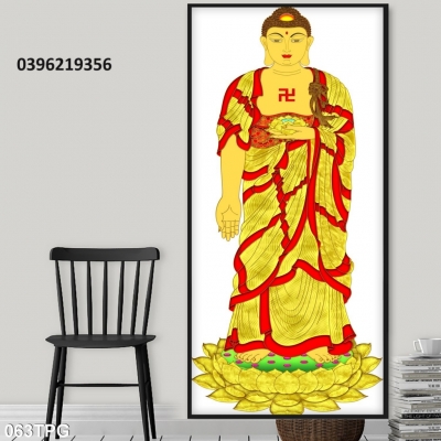 Gạch tranh phật giáo 3D đẹp