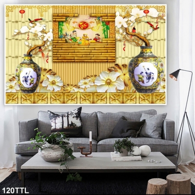 Tranh 3D thần tài