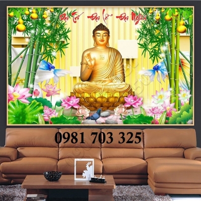 Tranh gạch phật giáo