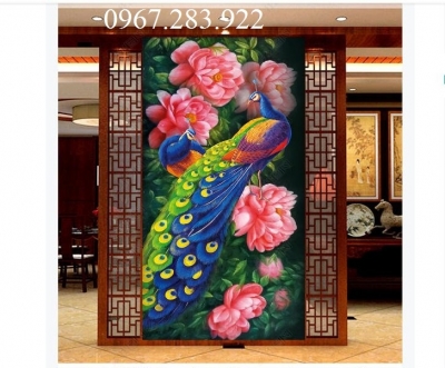 Tranh 3D- Tranh phong cảnh khổ dọc