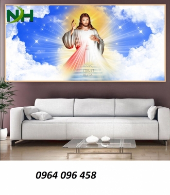 Tranh gạch 3d thiên chúa 8777XP