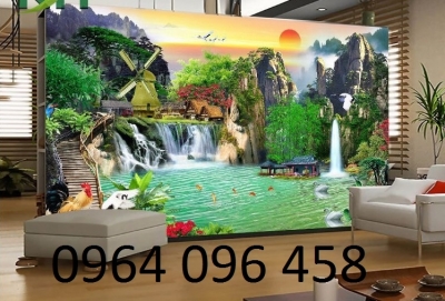 Tranh gạch 3d sơn thủy hữu tình - 622XX