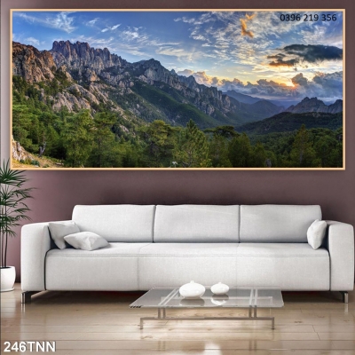 Tranh gạch men 3d Phong Cảnh