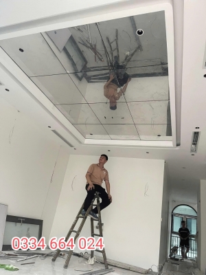 Cải tạo tường trần sàn sợi than tre cao cấp