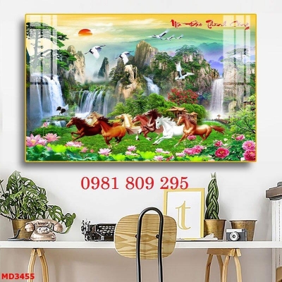 Tranh 3D - mã đáo thành công