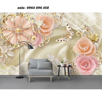 Tranh gạch 3d trang trí phòng khách đẹp - MCV43