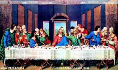 Tranh gạch 3d thiên chúa - KBV53