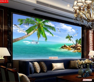 Tranh gạch 3d cảnh biển - KFXX44