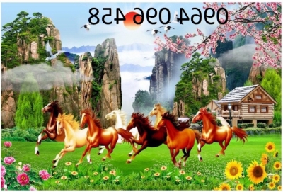 Tranh gạch 3d mã đáo thành công - SDF43