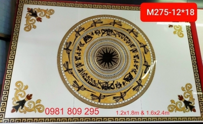 Gạch thảm men hoa văn cổ điển HN9292