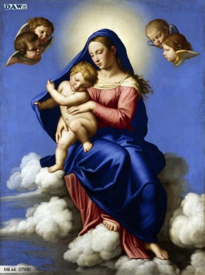 Tranh gạch 3d tranh thiên chúa - SKN96