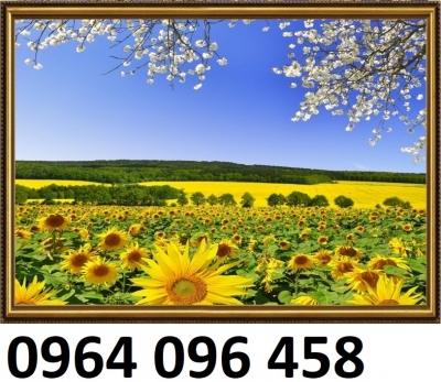 Tranh gạch 3d hoa cỏ thiên nhiên - DXCC42