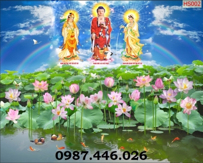 Gạch tranh hoa sen HP2745