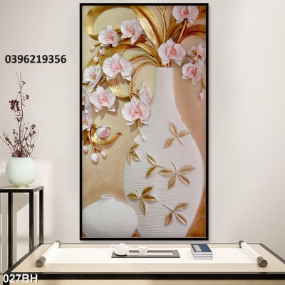 Gạch bình hoa 3D đẹp