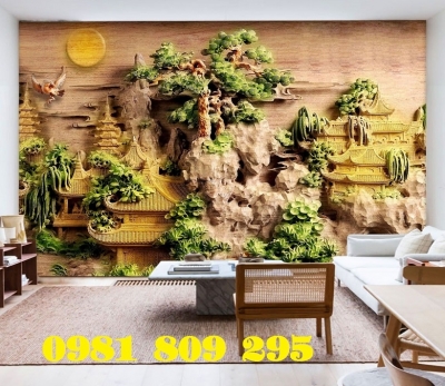 Tranh gạch 3d hoa tường hoa ngọc HN9399